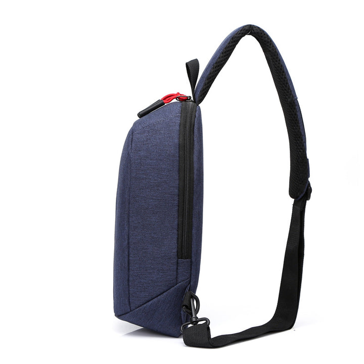 Sling backpack with breathable back and practical compartments Stornfield