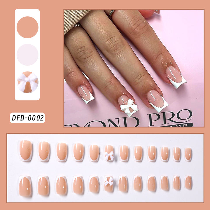 Elegant Press-On Nail Tips Set Stornfield