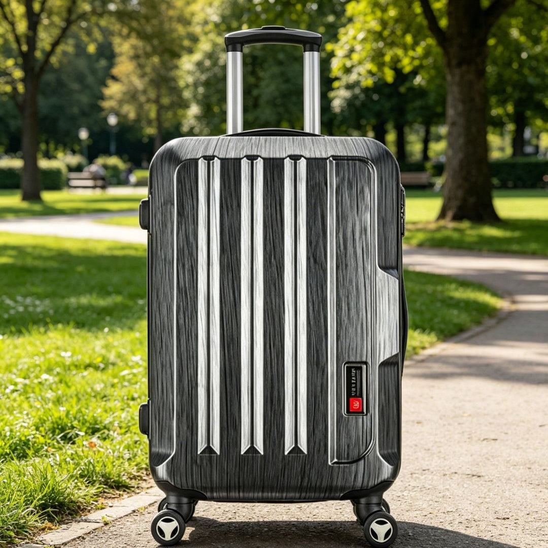 Men's Premium Aluminum Rolling Travel Case Stornfield