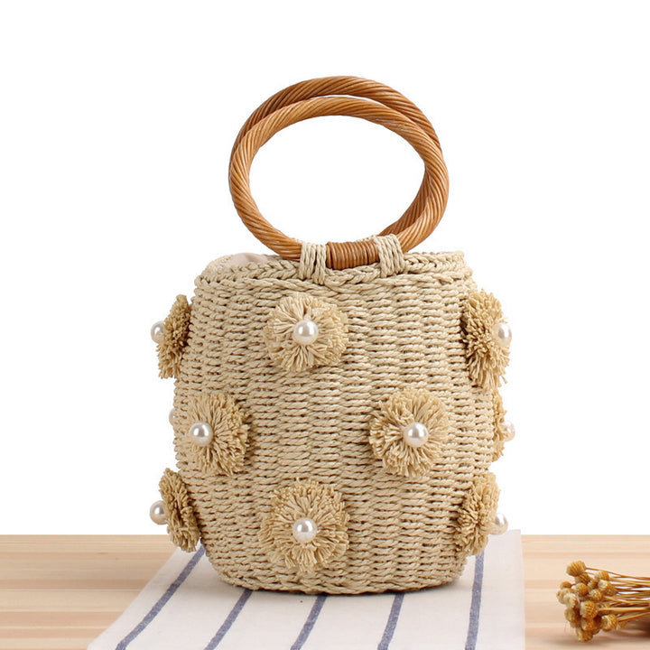 Handbag with Unique Pearl Applications Stornfield