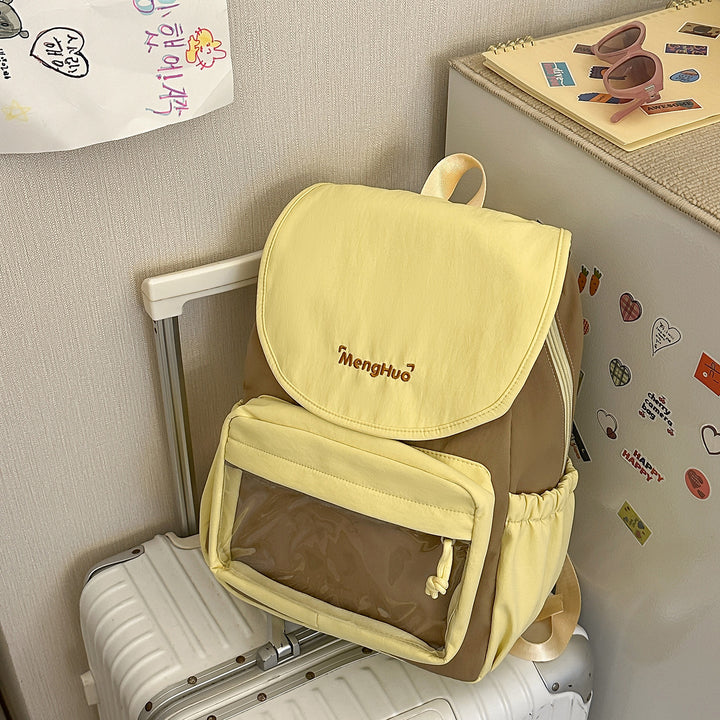 Stylish Transparent Utility Backpack Stornfield