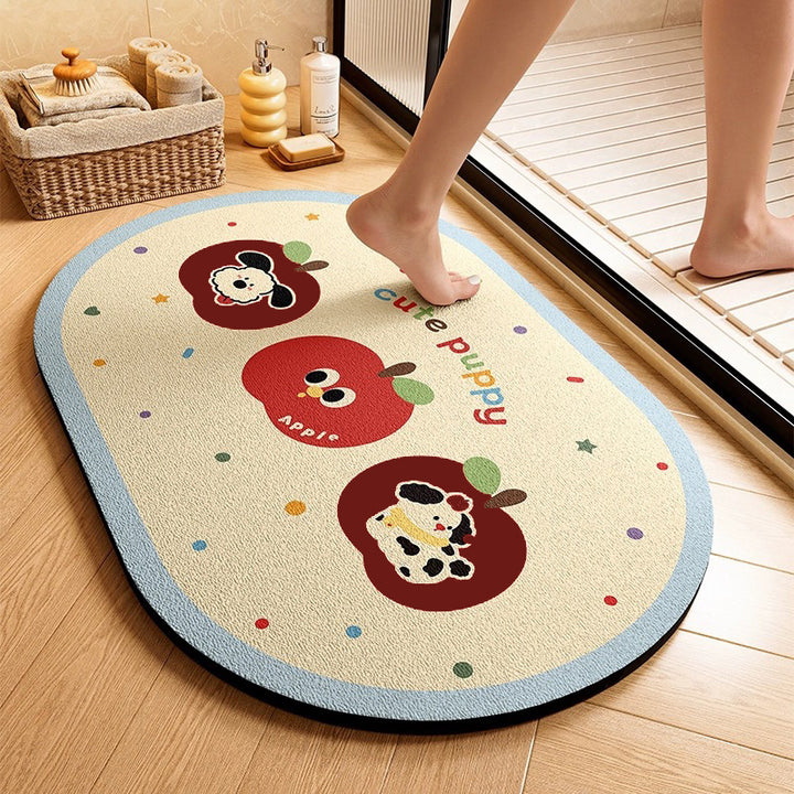 Cute Animal-Themed Memory Foam Bath Mat Stornfield
