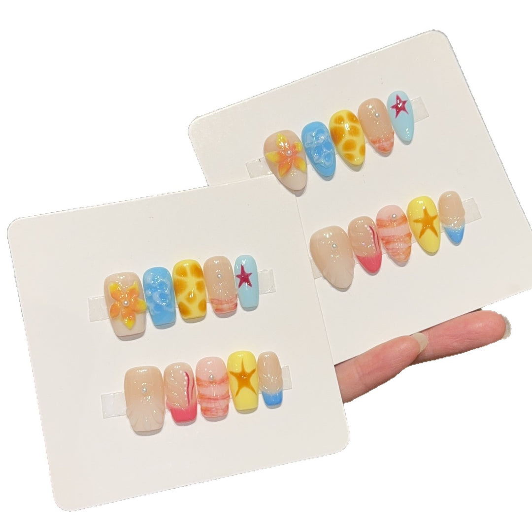 Creative Art Nails with Colorful Designs Stornfield