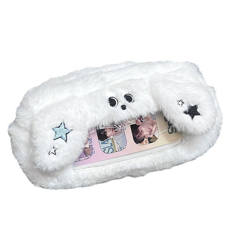 Cute Cat Plush Storage Pouch