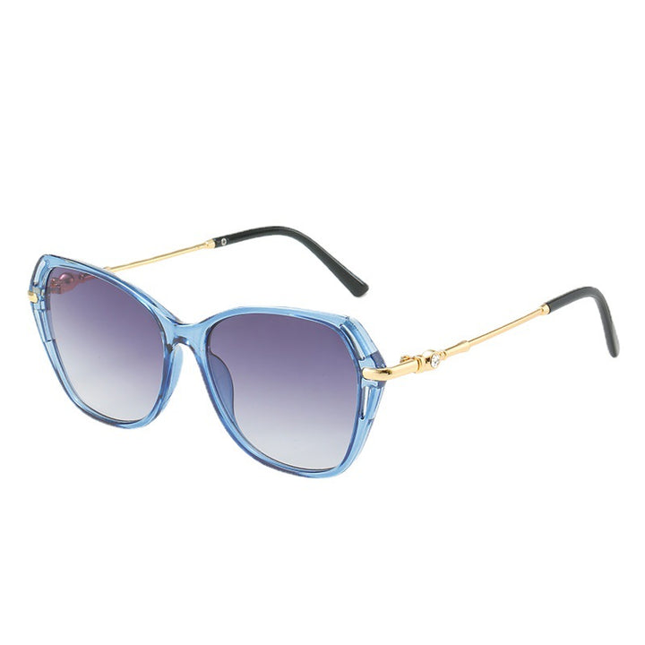 Women's fashionable Cat-Eye sunglasses with elegant metal frame Stornfield