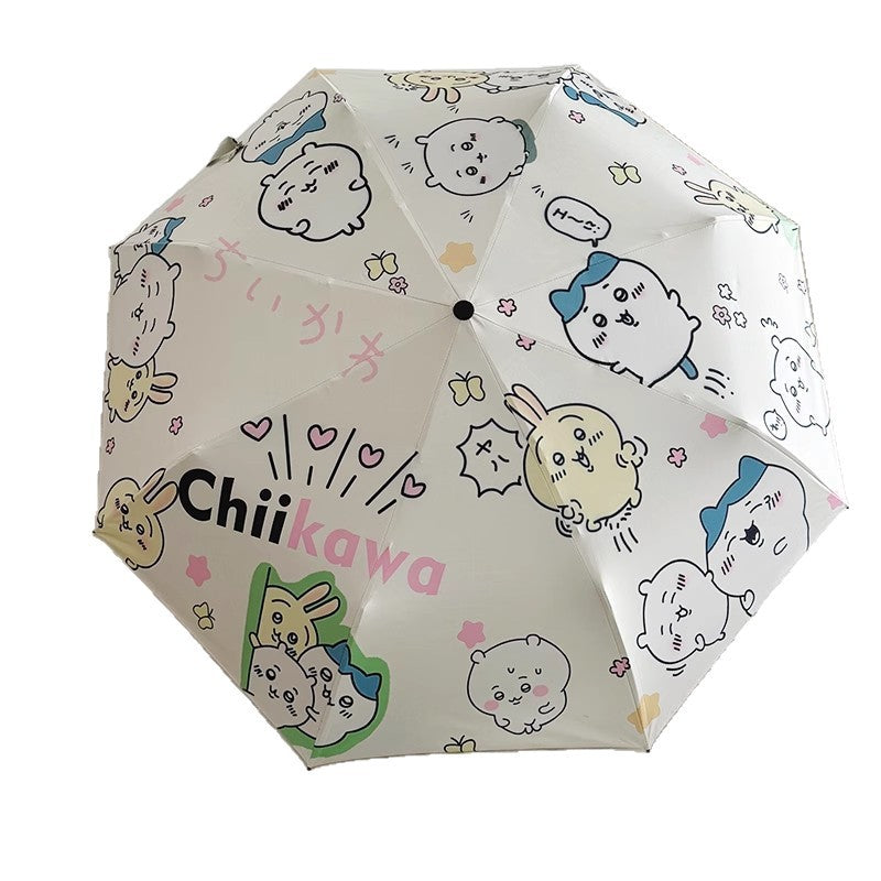 Women's Foldable Umbrella with Cute Cartoon Designs Stornfield