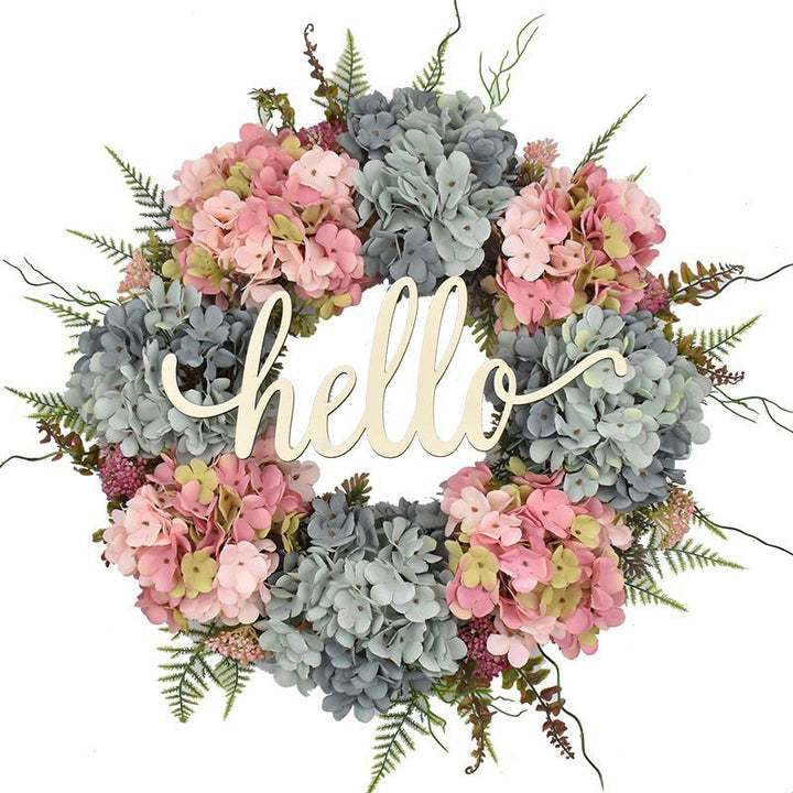 Floral Welcome Wreath