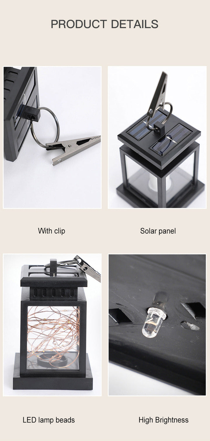Modern Solar Star Candle ABS Waterproof LED Outdoor Lights | Stornfield