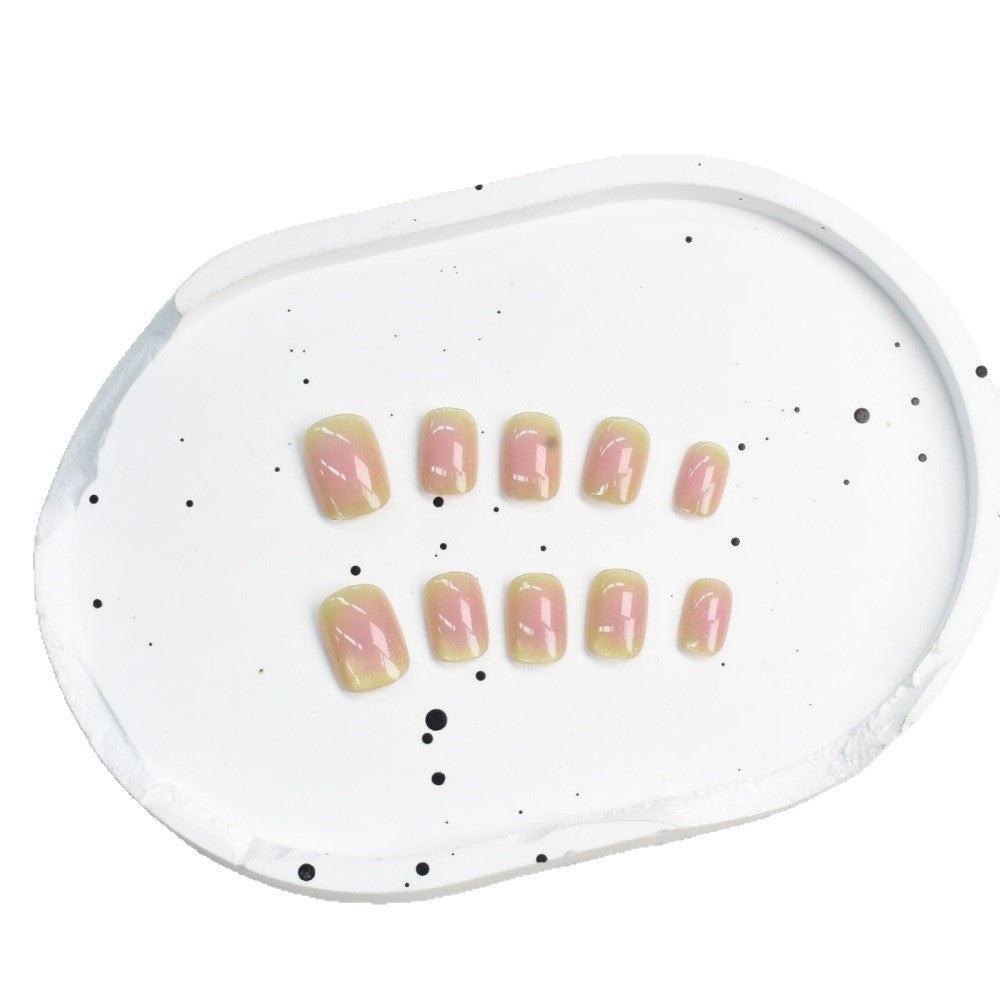 Artificial nails with elegant ombre design Stornfield