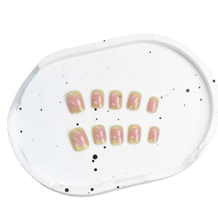 Artificial nails with elegant ombre design Stornfield