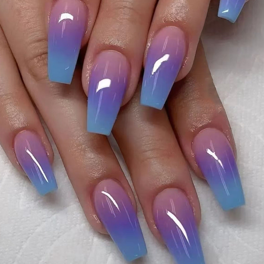 Ombre Press-On Nail Extensions Stornfield