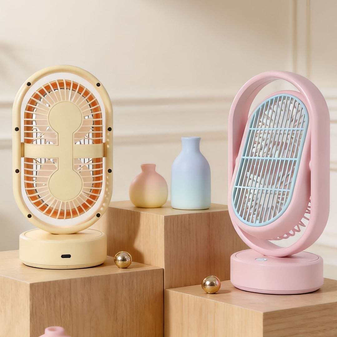 Women High-Performance Table Fan with Multiple Adjustable Tilt Angle Stornfield