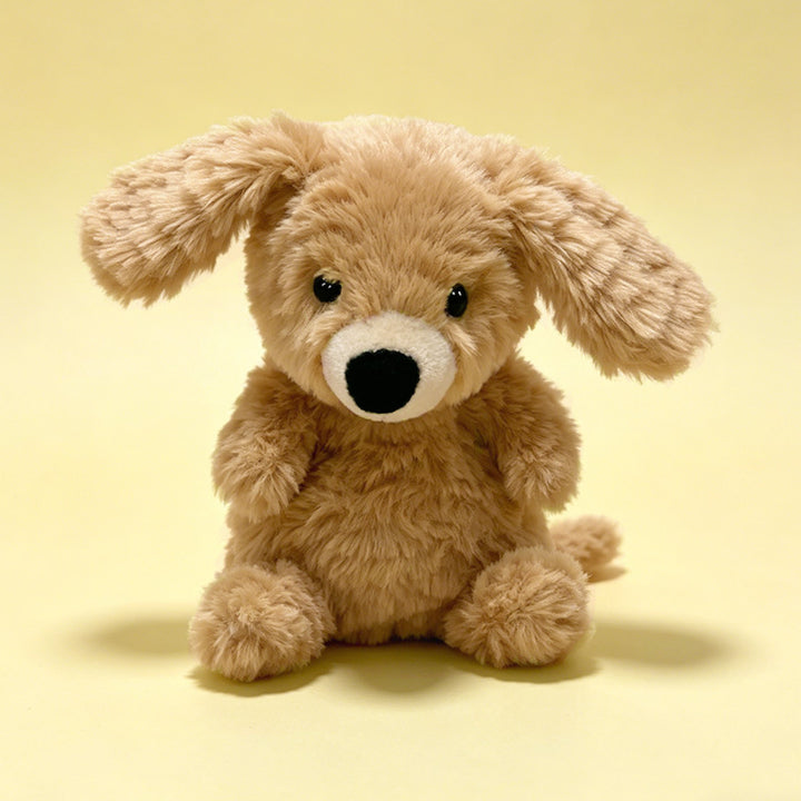 Plush Sitting Duck Soft Toy with Ultra-Soft Faux Fur and Bean-Fill Body Stornfield