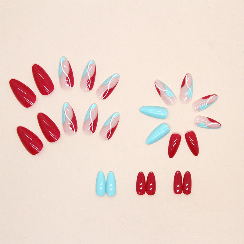 Artificial Nail Set with Modern Design