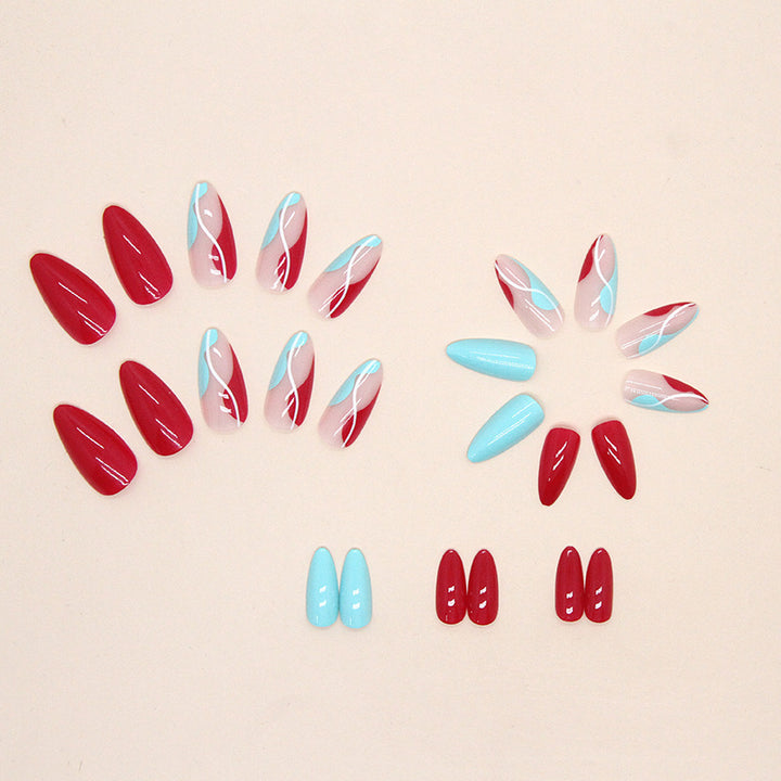 Artificial Nail Set with Modern Design