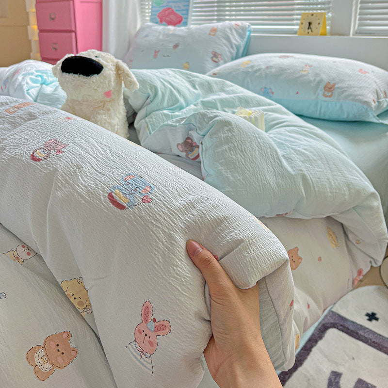 Soft Printed Bedding Set