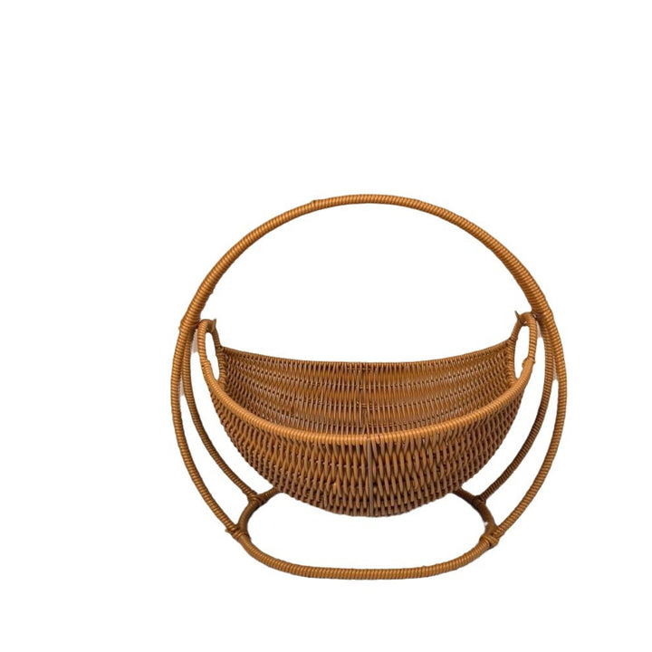Unisex Designer Storage Basket with Elegant Handles Stornfield