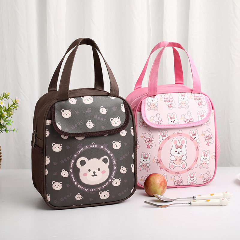 Kids Insulated Rabbit-Themed Lunch Bag Stornfield
