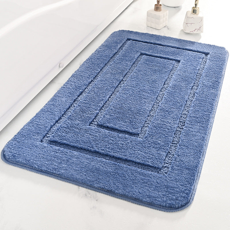 Plush Pile Bathroom Mat