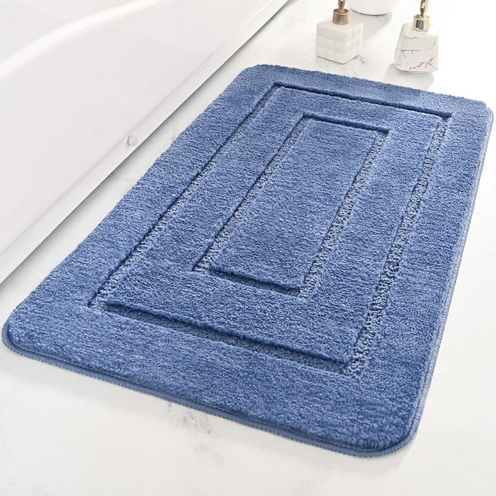 Plush Pile Bathroom Mat