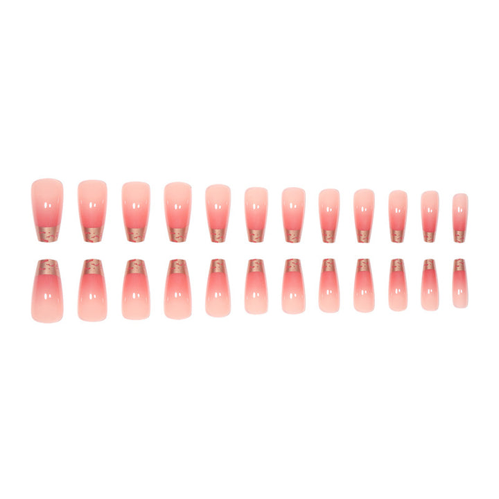 Elegant Gradient Stiletto Press-On Nails Stornfield