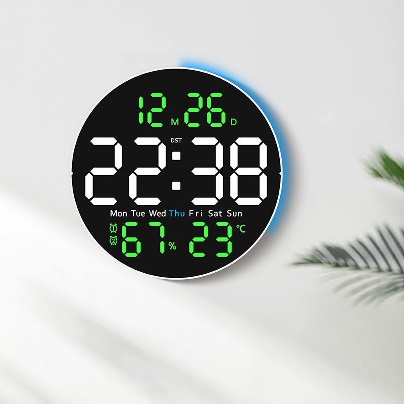 Digital LED alarm clock with hygrometer and temperature display Stornfield