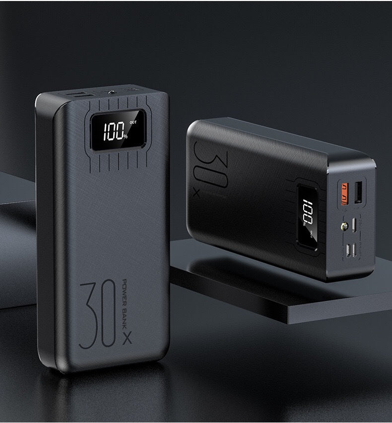 High-performance power bank with intelligent LCD display Stornfield