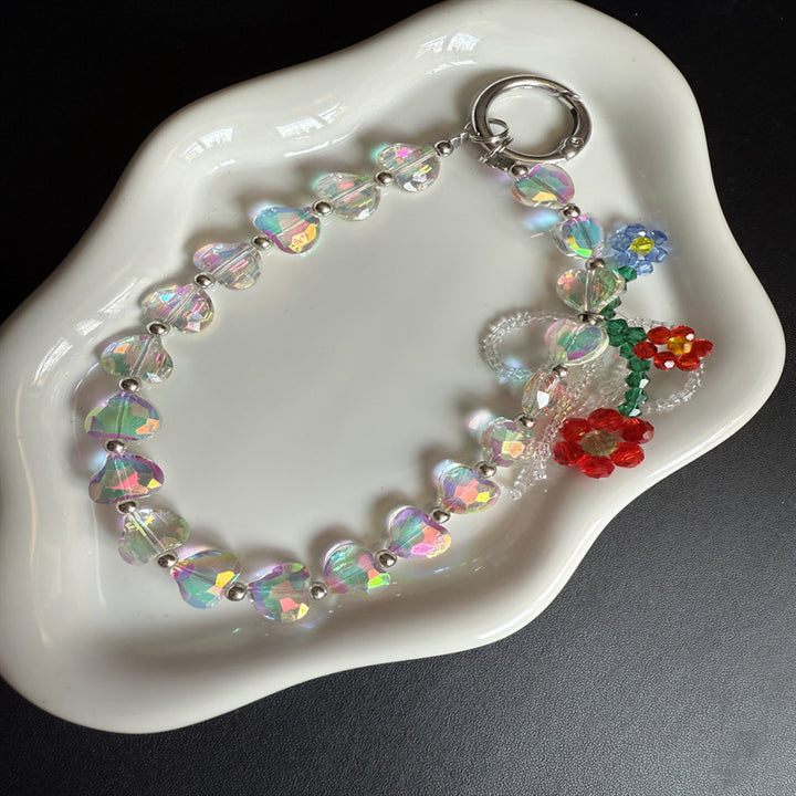 Heart-Shaped Crystal Beaded Stornfield