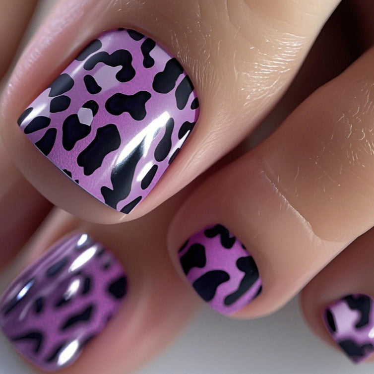 Stylish Leopard Print Nail Wraps Stornfield
