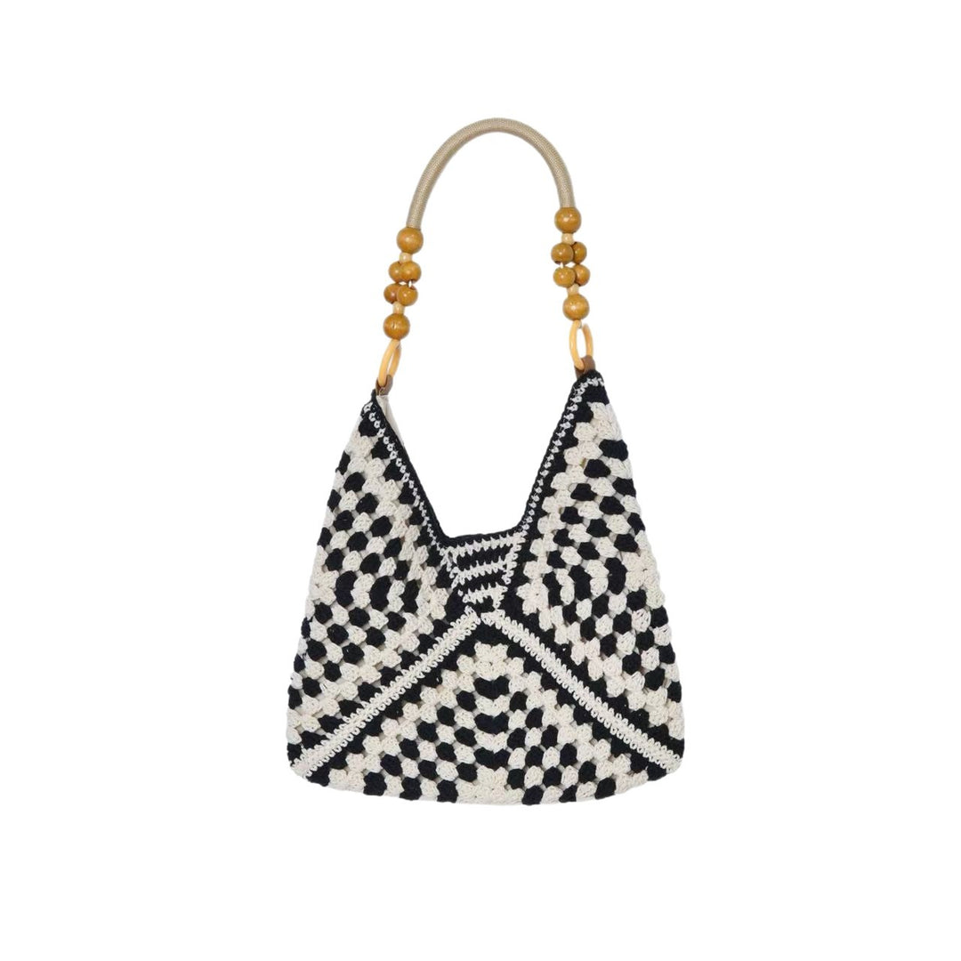 Handbag with Bohemian crochet look Stornfield