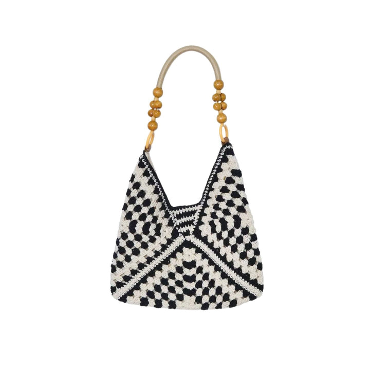 Handbag with Bohemian crochet look Stornfield