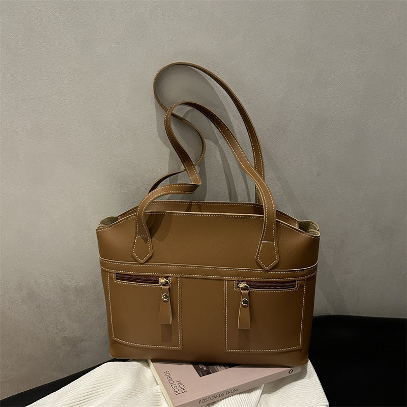 Stylish Multi-Pocket Tote Bag