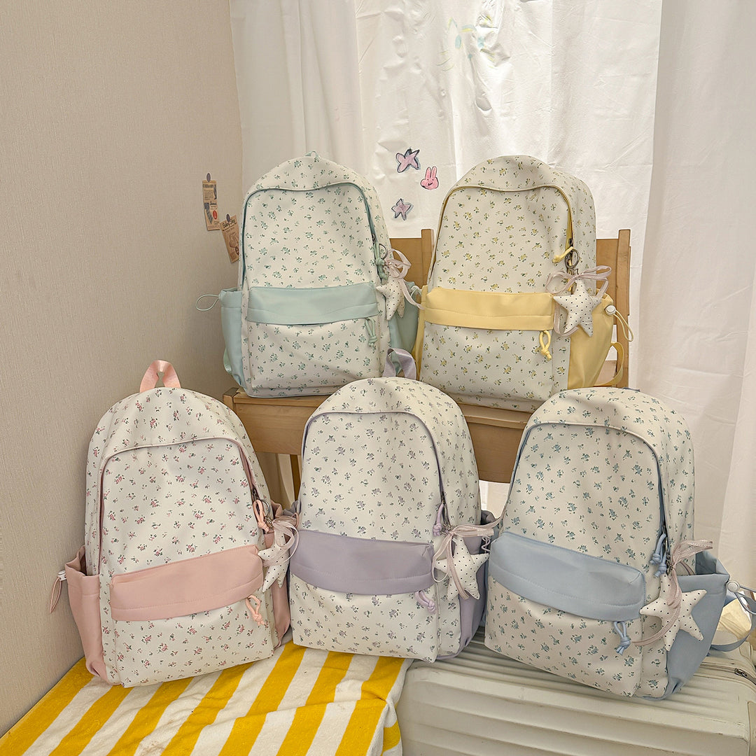 Floral-Printed Casual Backpack Stornfield
