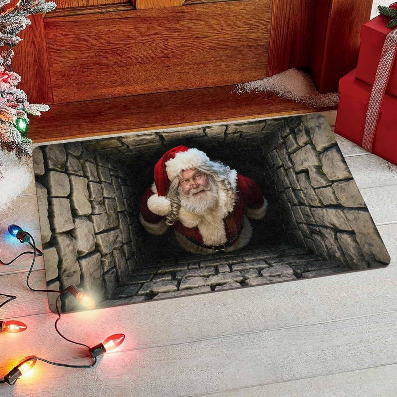 Christmas-Themed Decorative Door Mat