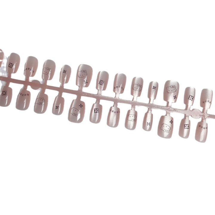 Character-Themed Press-On Nail Art Set