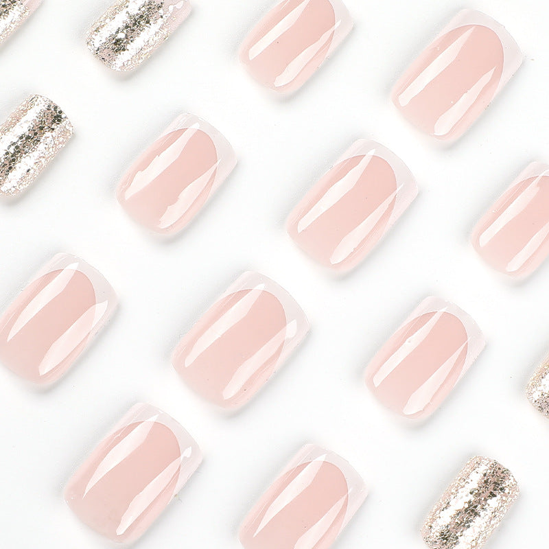 Sparkling nail art with glitter accents Stornfield