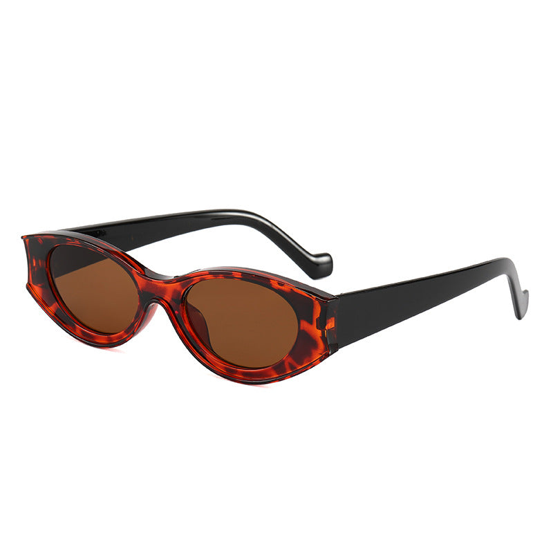 Women's Cat-Eye Sunglasses with Contrasting Frame Design Stornfield