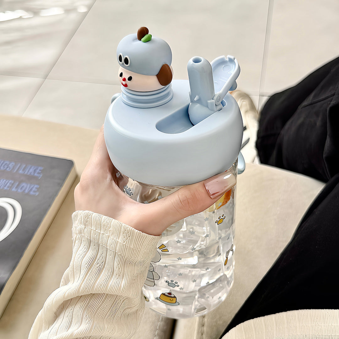 Unisex water bottle with cheerful Christmas design Stornfield