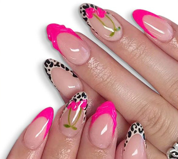 Artistic Floral Tip Nail Enhancements Stornfield