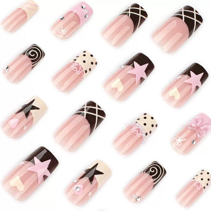 Artistic 3D Decorative Nail Extensions Stornfield