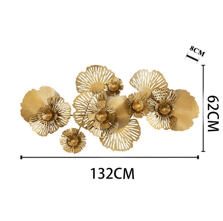 Decorative Metal Floral Wall Art Stornfield