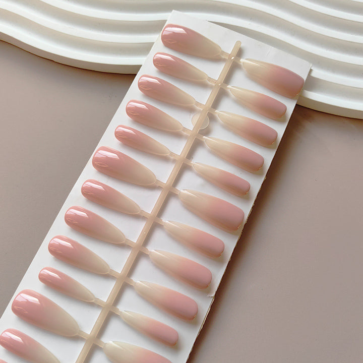 Artificial Nude Fingernails in the Elegant Ombre Look Stornfield