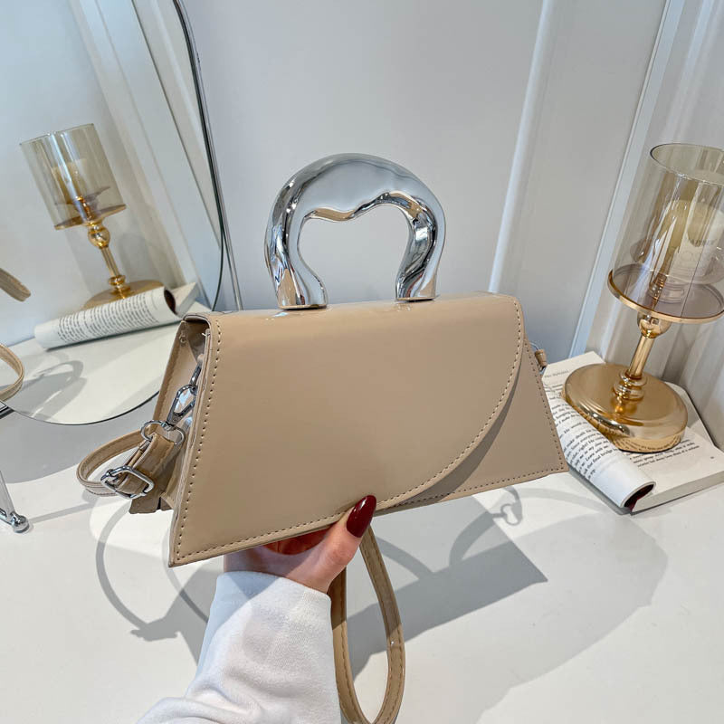WoChic Patent Leather Handheld Purse Stornfield