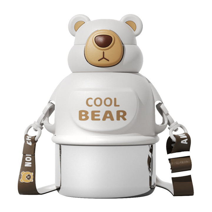 Unisex water bottle in bear design by Stornfield