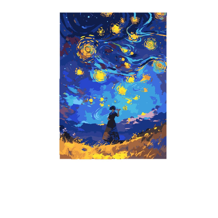 Dreamy Cosmic Landscape Wall Art Stornfield