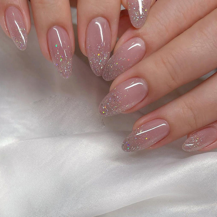 Elegant DIY Glittering Press-On Nail Set Stornfield