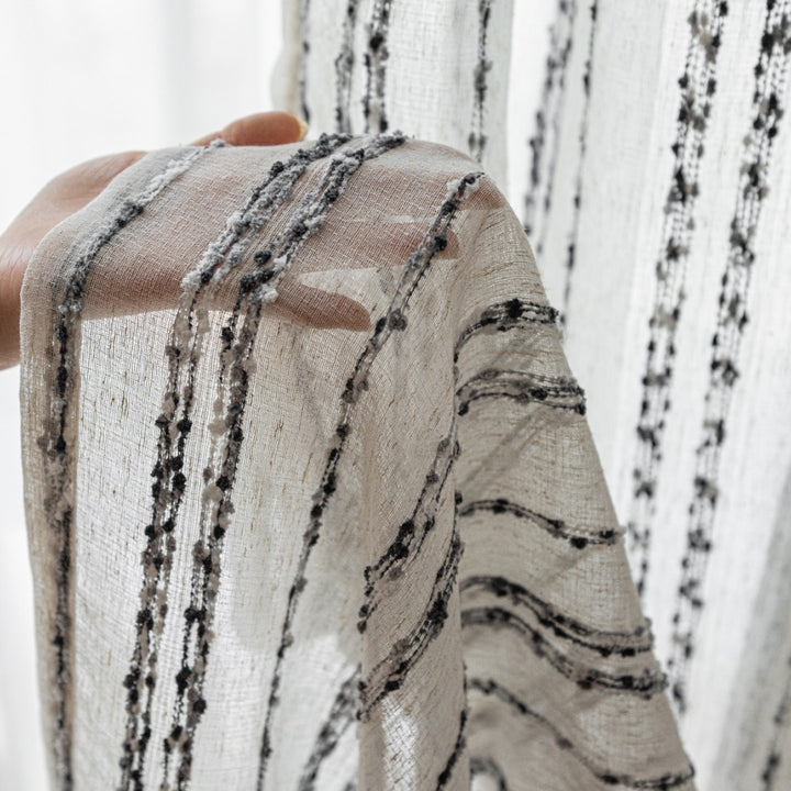 WoLightweight Textured Scarf Stornfield