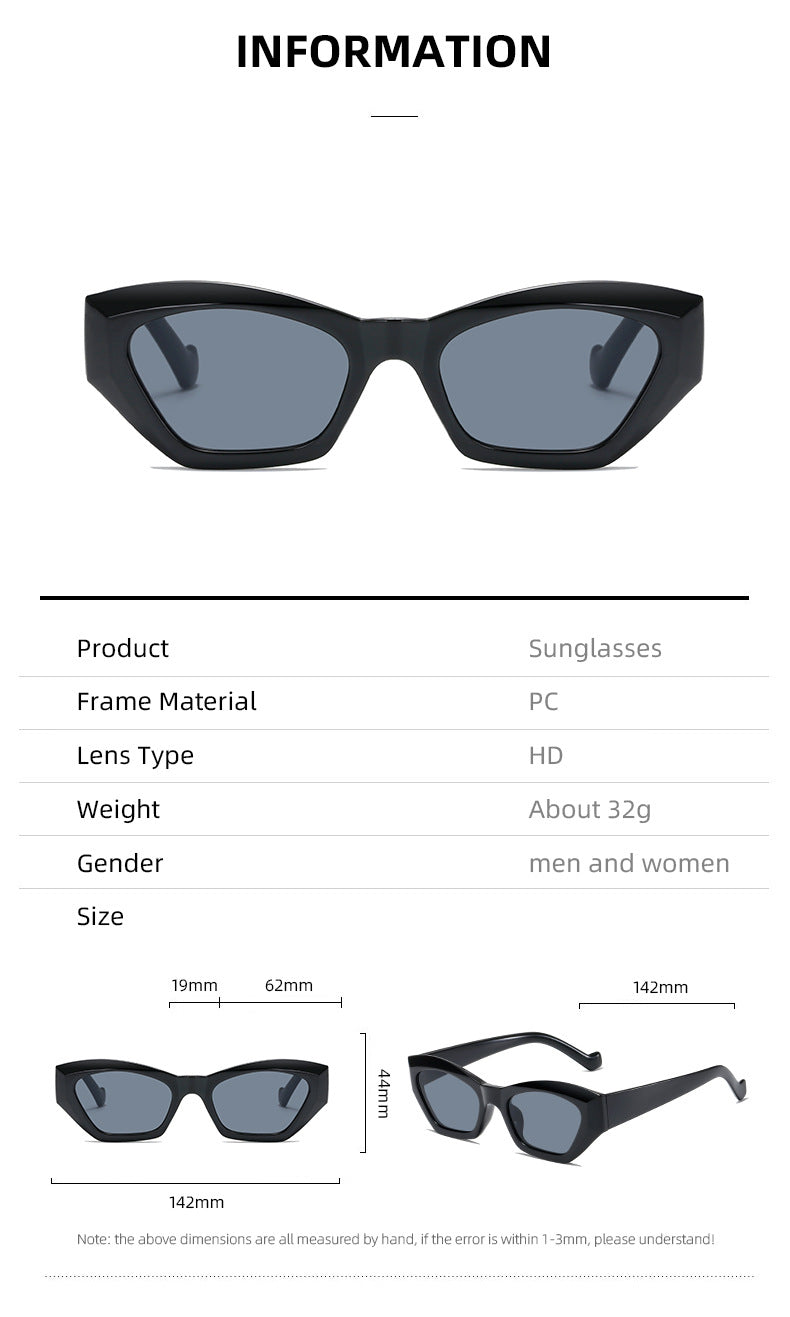 Ladies fashionable sunglasses in extravagant leopard pattern Stornfield