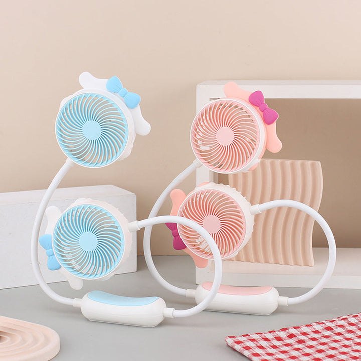 Ladies Portable Neck Fan with Dual Fan Stornfield