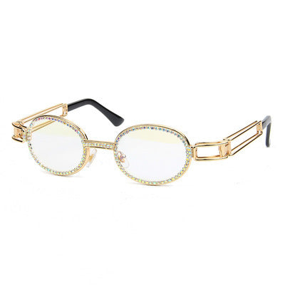 Women's feminine designer sunglasses with extravagant frame Stornfield